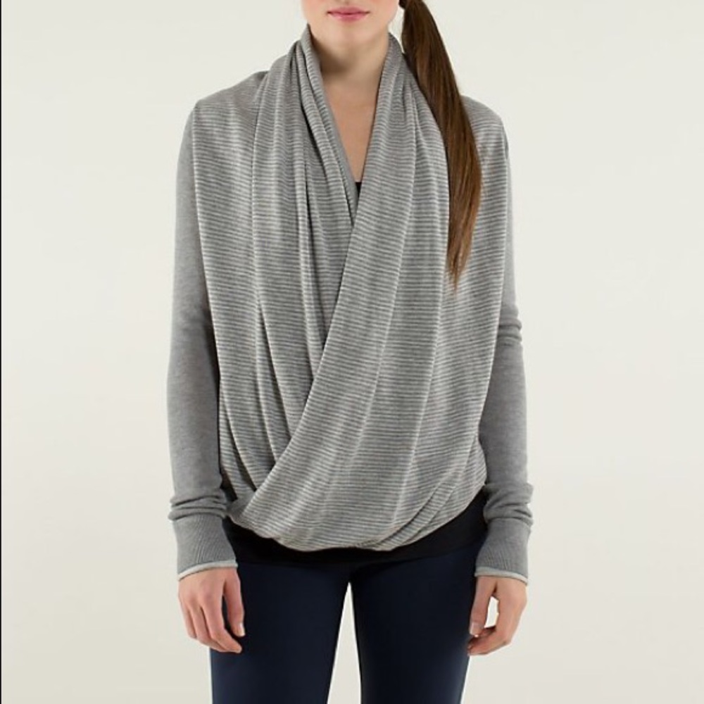 Lululemon wrap sweater